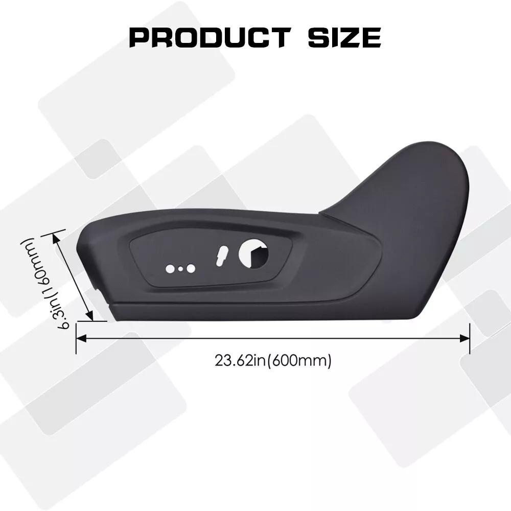 FOR 2020-2024 Ford Explorer LH Driver Side Seat Trim Panel MB5Z 7862187-EC Black