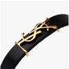 Saint Laurent 708815 0ih0j 1000 Cassandra Monogram Opium Gold Leather Bracelet