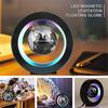 Floating Globe Levitating World Map Rotating Ornament LED Lamp for Bedside Light Novelty Floating Lamp Magnetic Levitation Globe