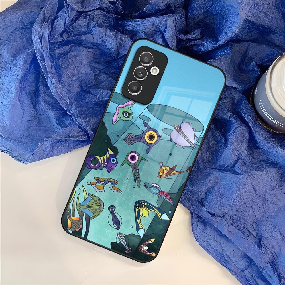 Pouzdro na telefon Subnautica pro Samsung Galaxy S26 S25 S24 S30 S21 S23 S20 S22 Fe Pro Edge Ultra Plus skleněný kryt