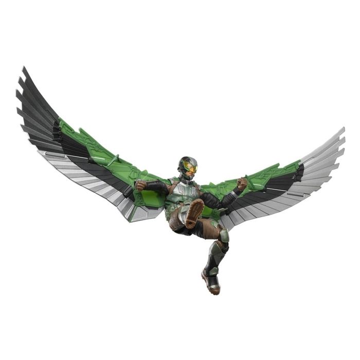 Figurine - marvel - falcon - 15 cm - 20 points d'articulation - 8 accessoires inclus
