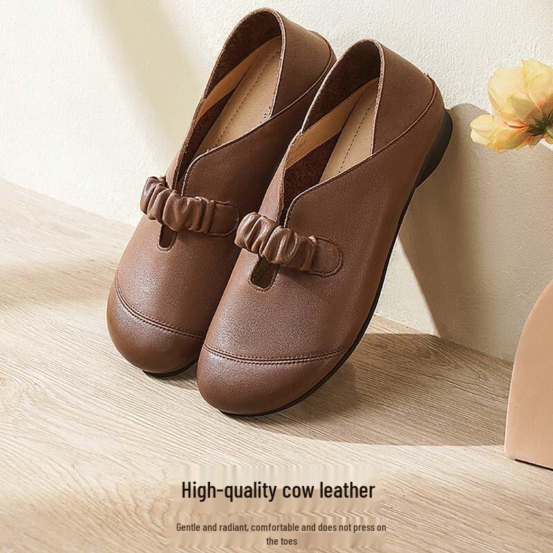 Aokang Women s Soft Low-Cut Loafers 36