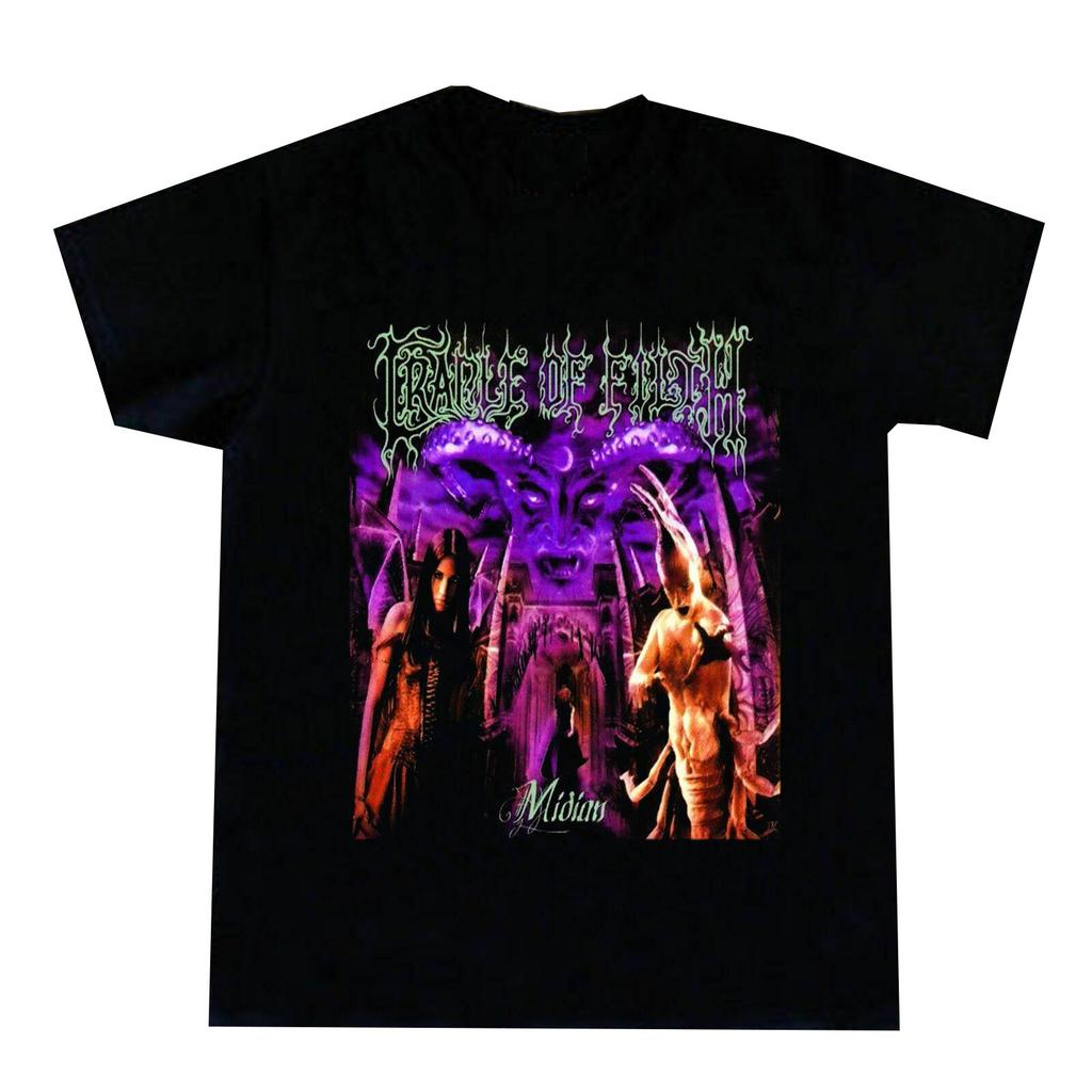 VINTAGE RARE Cradle of Filth Shortsleeve Tortured Soul Asylum T-Shirt Mens Womens Tees Top A085