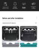 Compatible with 25 NIO ES6 models: TPE trunk mat, tailgate mat, door sill mat, and trunk cover.
