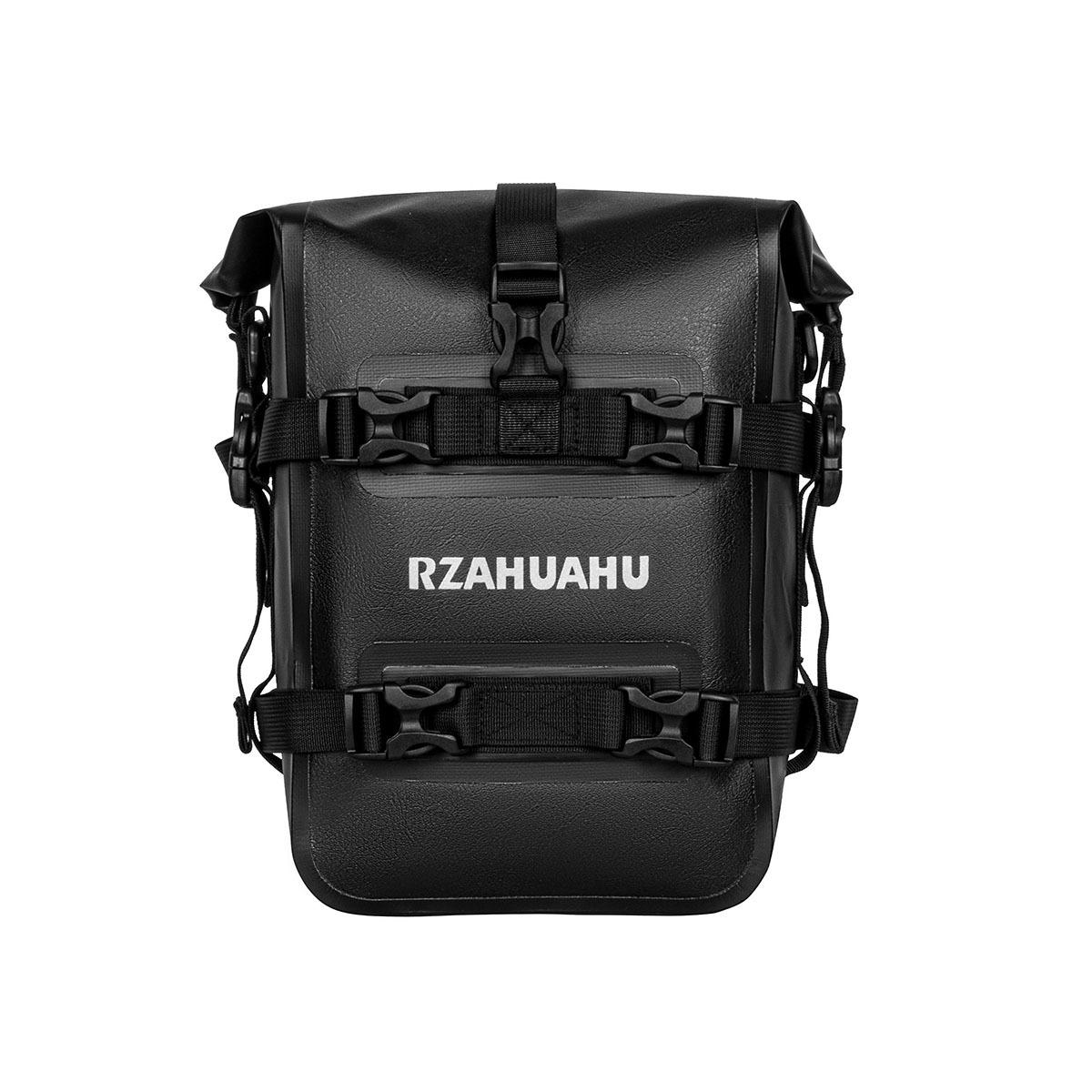 

Waterproof bag Side wear-resistant bar bag Multifunctional locomotive motorcycle tail bag as shown in the picture чёрный