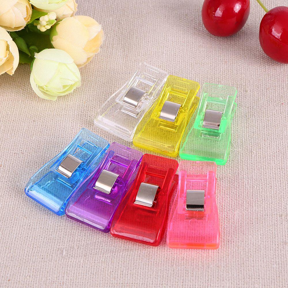 20pc Hemming Accessories DIY Plastic Clip Sewing Tools Job Foot Case Tape Bias Maker