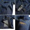 Prison Blues Denim Western Rigid Size L Jacket, Blue,