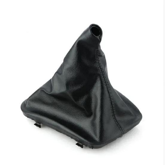 For BMW E30 E34 E36 E39 E46 E81 E82 E87 E88 E90 E91 E92 E93 E60 Car Leather Gear Shift Boot Cover Collars Gaitor with Frame