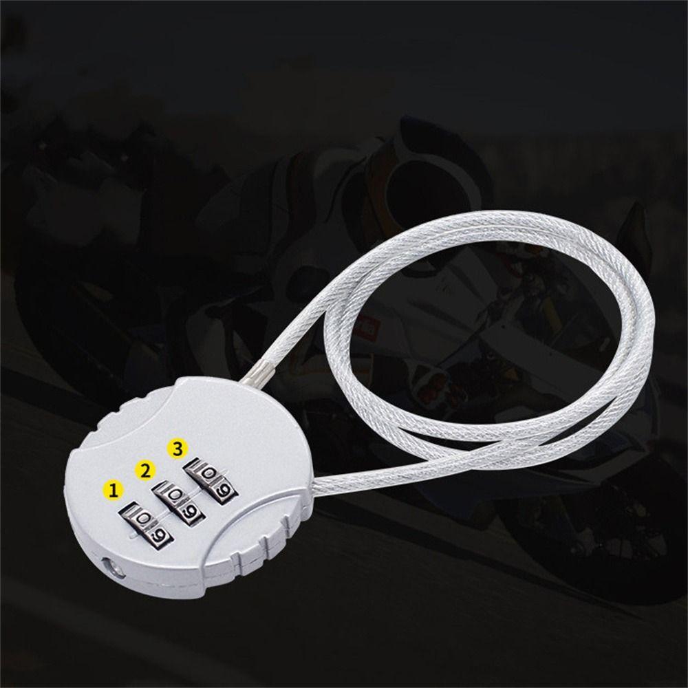 Anti-theft Bicycle Locks Helmet Lock Electric Vehicle Lock Password Helmet Lock Cycling Lock