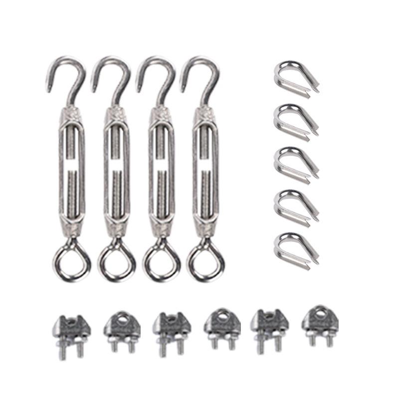 Kit de Rigging Industrial: Cabo de Aço Revestido de Aço Inoxidável para Elevação e Suspensão