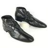 Italy FABI Luxury Leather Chukka Boots EU45 28.5-29.5 Black Ankle Short Business Shoes