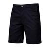 Stylish Shorts Mid Waist All-match Elastic Waist Men Slim Shorts  Casual Social Shorts Streetwear