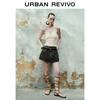 Women's Casual Workwear Shorts with Belt