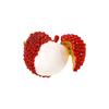 Delicate and small lychee brooch, cute niche design sense, anti-light buckle, fashionable and personalized cardigan, corsage pin for women