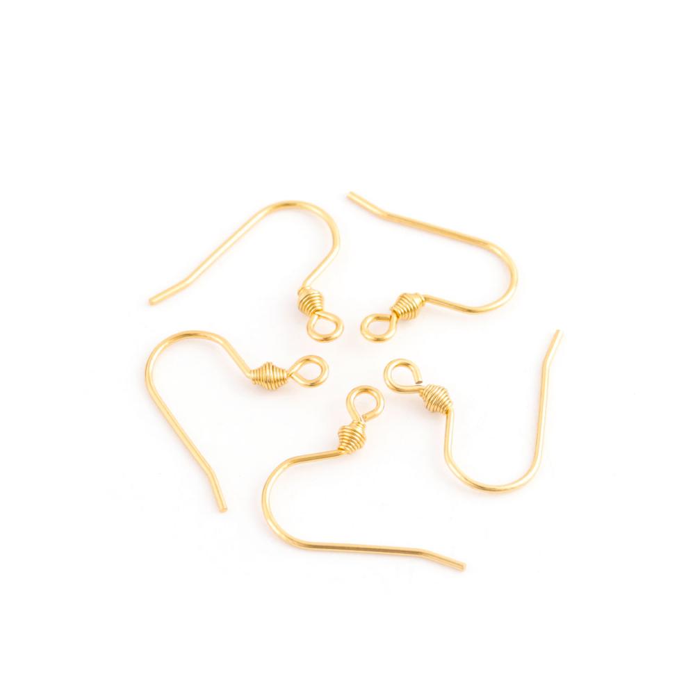 20-50 Stück Rosegold Farbe Edelstahl Ohrhaken Ohrringverschlüsse Schmuckzubehör DIY Ohrringdrähte Für Schmuckherstellung Zubehör