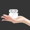 For AirPods 4 Case Bluetooth-compatible Earphone Silicone Case Clear Earbud Protective Cover with Lanyard