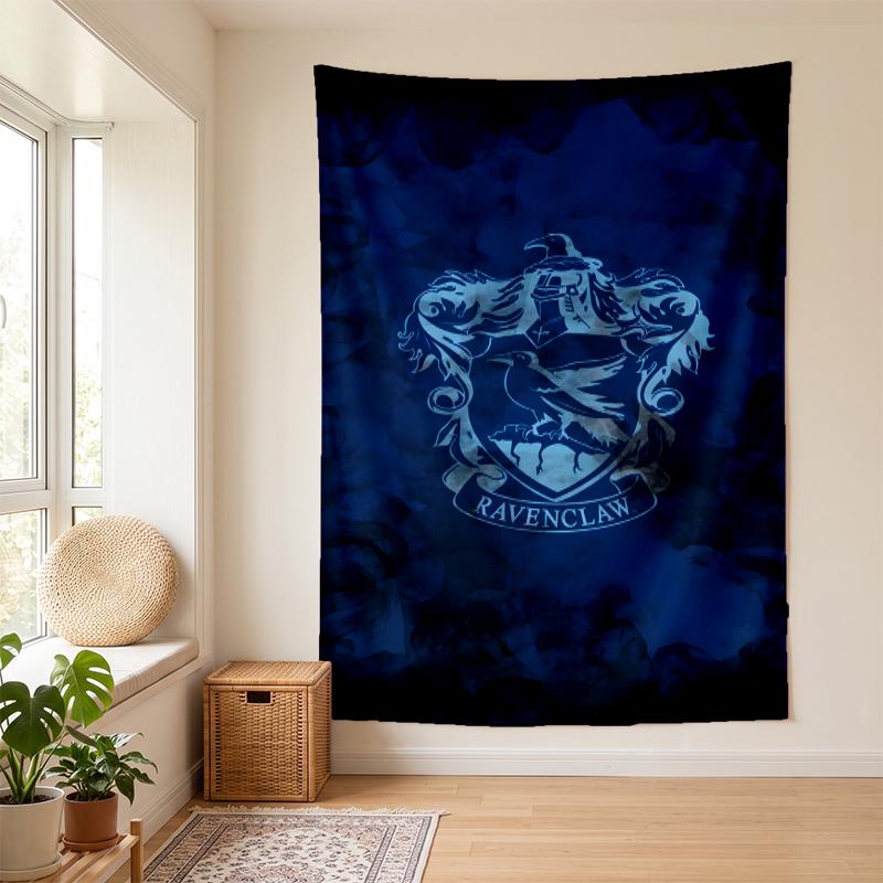 Ravenclaw (5) Duvar Kilim Yatak Odası Oturma Odası Yurt İçin Şık Duvar Dekoru Aile ve Arkadaşlar İçin Güzel Hediye