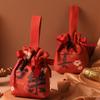 Chinese Style Velvet Wedding Candy and Gift Box