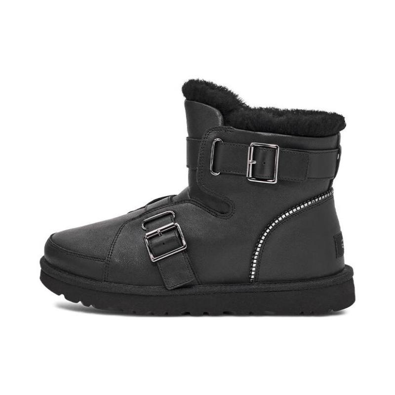 UGG Mini Buckle Short Boots Black Women s Sneakers 1138157-BLK 36 8300₽