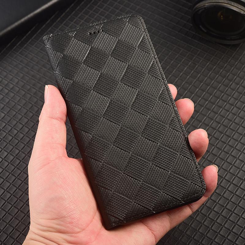 

Woven Pattern Flip Cover for Motorola Moto Edge 60 60S 50 40 30 20 Pro Ultra Lite Neo Fusion Flip Cover Wallet Cases Edge 60 Fusion чорний