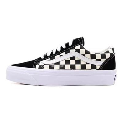 Old Skool 36 LX Checkerboard - Black Unisex Sneakers White VN000CQD2BO
