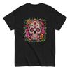 Sugar Skull Floral Design T-shirt