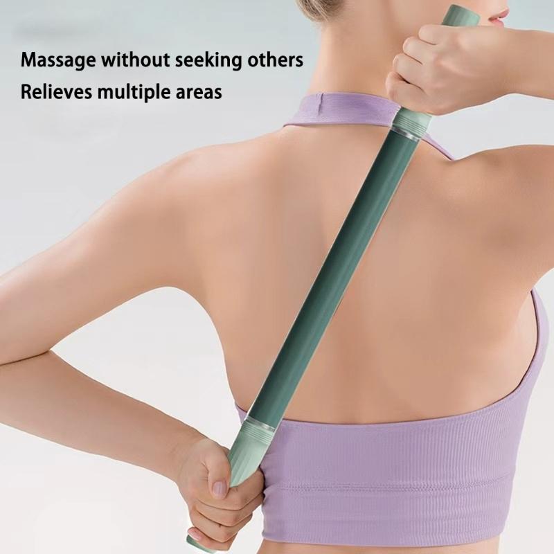 Deeply Tissue Massager Roller With Nonslip Surfaces Massage Roller Stick For Full Body Muscle Relief In Legs Back Arm