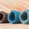 Autumn and Winter Men's Coral Fleece Tie-dyed Floor Socks, Men's Home Thickened Warm Mid-calf Socks, Casual Men's Socks