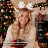 Faux Fur Hairband Deer Ear Hair Hoop Plush Antler Horn Hairband  Hair Accessories