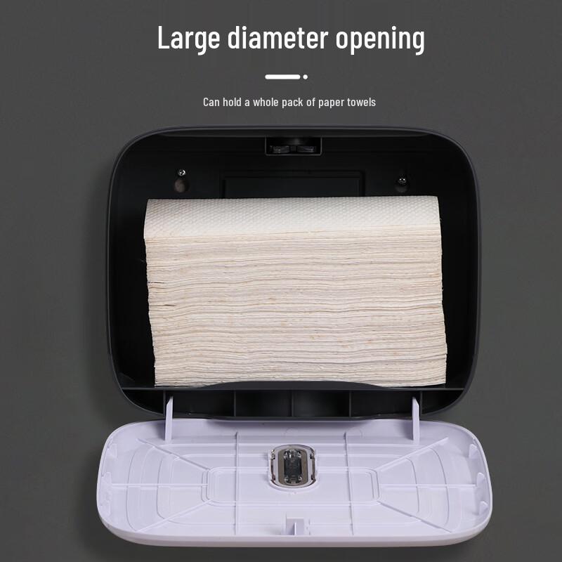 Wall-Mounted Stainless Steel Hand Towel Dispenser