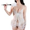 Sexy lace nightdress sexy open crotch suspenders seduction hot passion free uniform suit pure desire