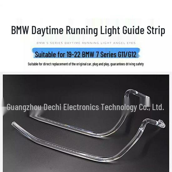 Compatible with 19-22 BMW 7 Series G11 G12 Daytime Running Light Guide Strip Headlight Angel Eye.