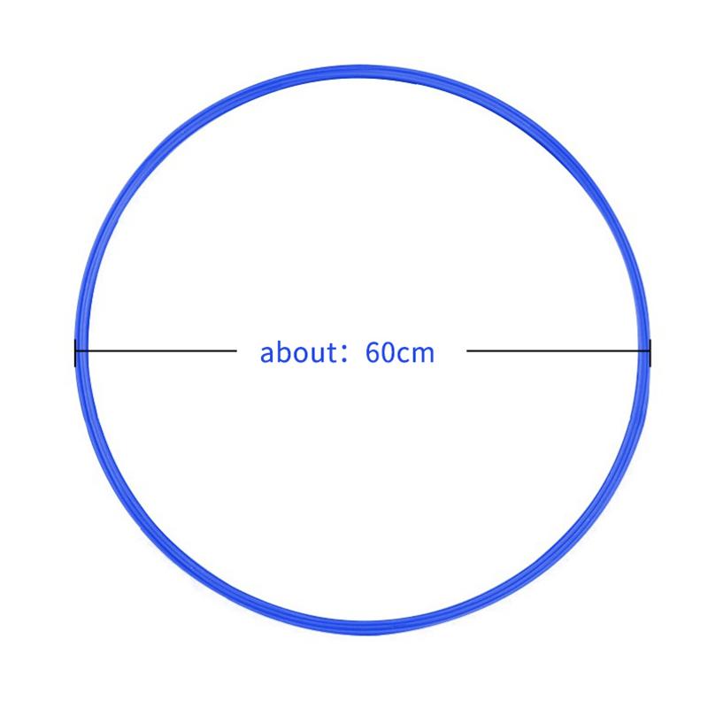 Agile Circle Physical Fitness Ring Children Jump Circle Toys Jump House Grid Kindergarten Football Training Equipment