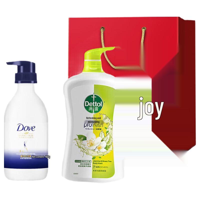 Dove New Year Shampoo & Shower Gel Gift Set