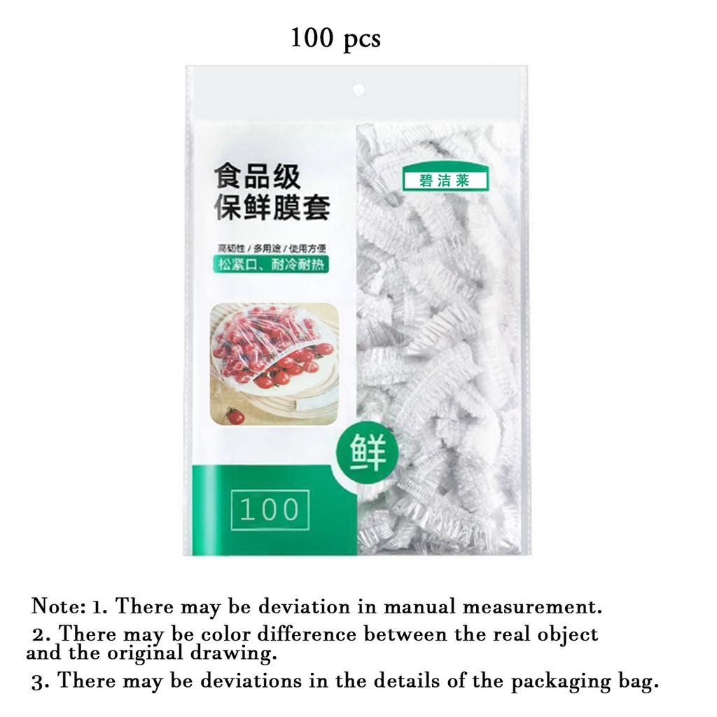 Disposable plastic wrap cover antibacterial food grade special isolation smell insurance with elastic mouth kitchen dish cover