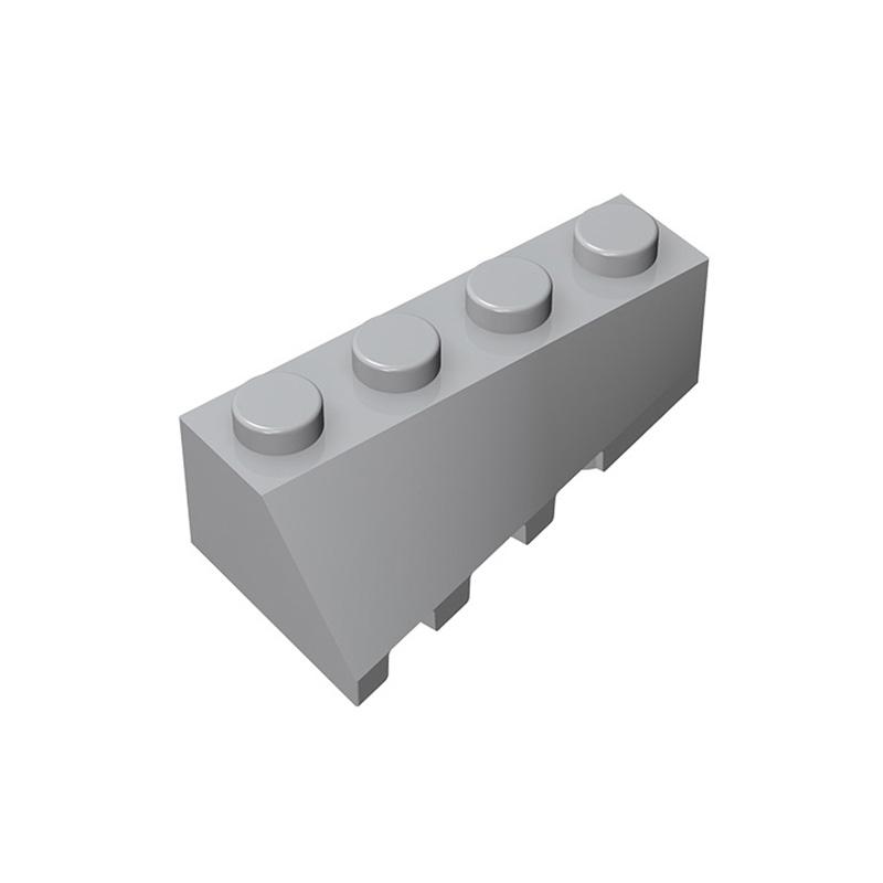 MOC 10PCS 43720 Wedge 4x2 Sloped Board Building Blocks Kit Right Connector Bricks Particle Puzzle DIY Toy Children Birthday Gift