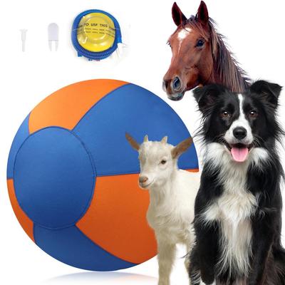 Mingea Interactivă Durabilă pentru Câini pentru Ameliorarea Durerilor Dentare - Potrivită pentru Golden Retrieveri, Corgi, Border Collie și Alții.