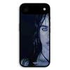 Case For iPhone 17 Air Billie Eilish Face Black Background