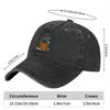 Washed Unisexs Baseball Cap Cat In A Chalk Bag Trucker Snapback Cowboy Caps Dad Hat Mountain Climber GuIfHats