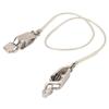 Fencing Head Wire Clamp Professional Stainless Steel Saber Foil Wire Clips for Fencing Supplies Equipment