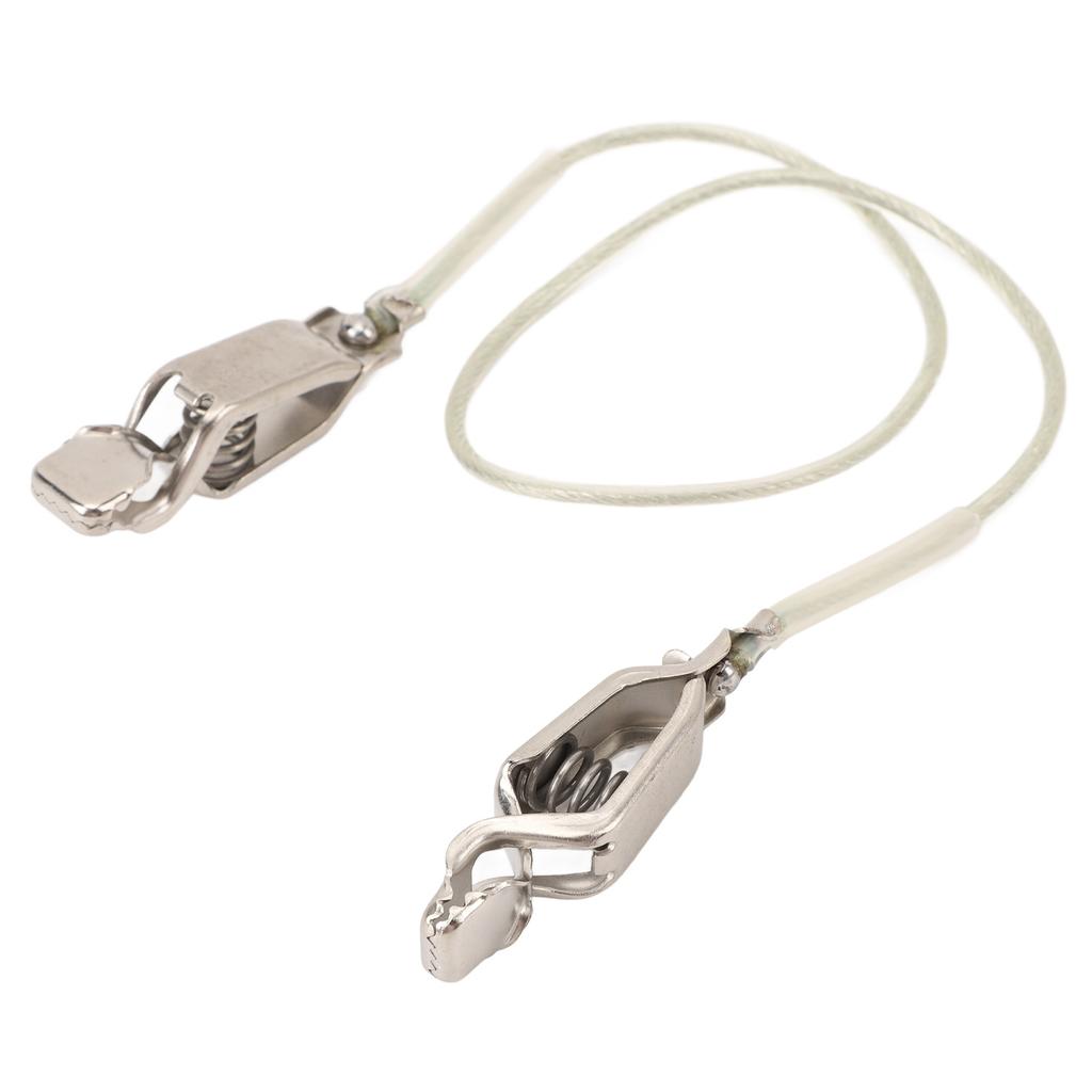 Fencing Head Wire Clamp Professional Stainless Steel Saber Foil Wire Clips for Fencing Supplies Equipment
