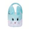 New Easter Rabbit Buckets Soft Cute Bunny Basket Long Ear Storage Bag Happy Easter