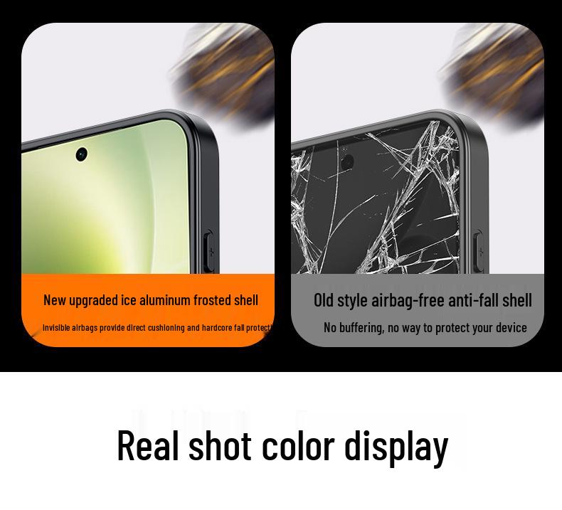 VIVO X300s Frosted Metal Phone Case with Built-in Lens for X200/S/Pro/Ultra/X100/X90