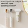 Wall Mounted Toothbrush Holder Flip-top Electric Toothbrush Storage Rack Portable Toothbrush Rack