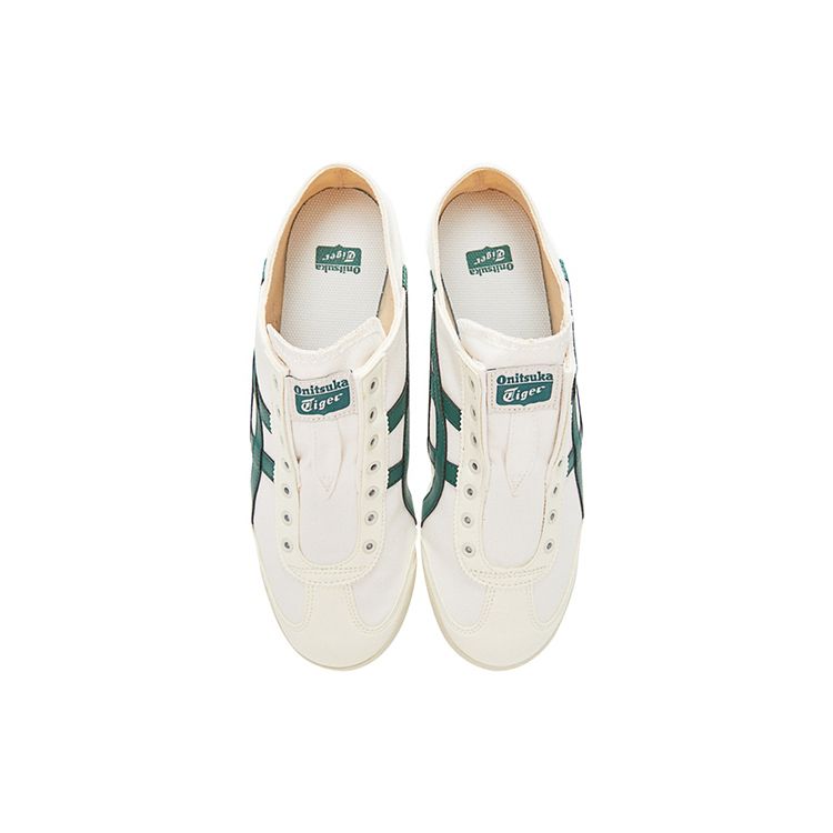 Onitsuka Tiger Mexico 66 Retro Lightweight Durable Low-Top Casual Running Shoes Unisex sneaker White Green 1183C075-101