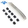 520 Stück Dupont-Stecker 2,54 mm SM Dupont-Kabel Jumper-Kabelstecker 2/3/4/5-Pin Stecker/Buchse Gehäuse Pin-Header Crimp-Klemme