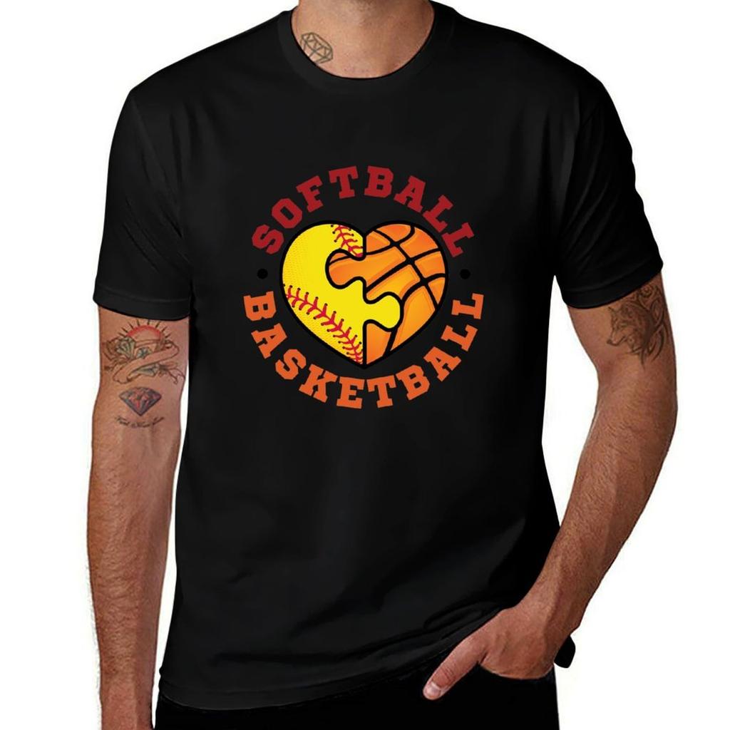 Softball Basketball Tshirt Plus Size Workout Short Sleeve Top