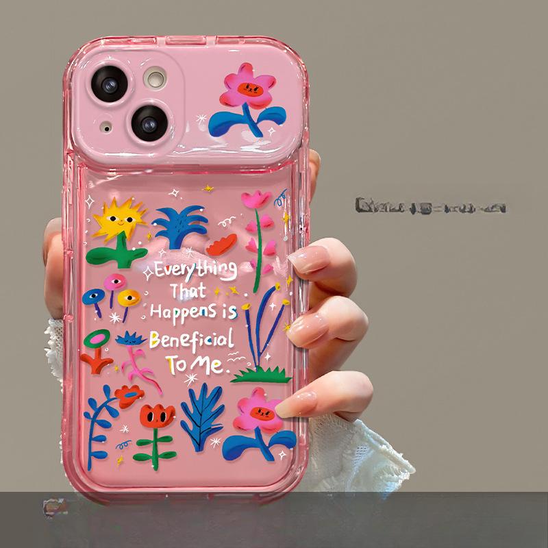 

Полноэкранный граффити цветы и травяные цепи подходит для Apple 15 мобильный телефон чехол Iphone13promax флип зеркало Xs прозрачный iPhone 6s Plus