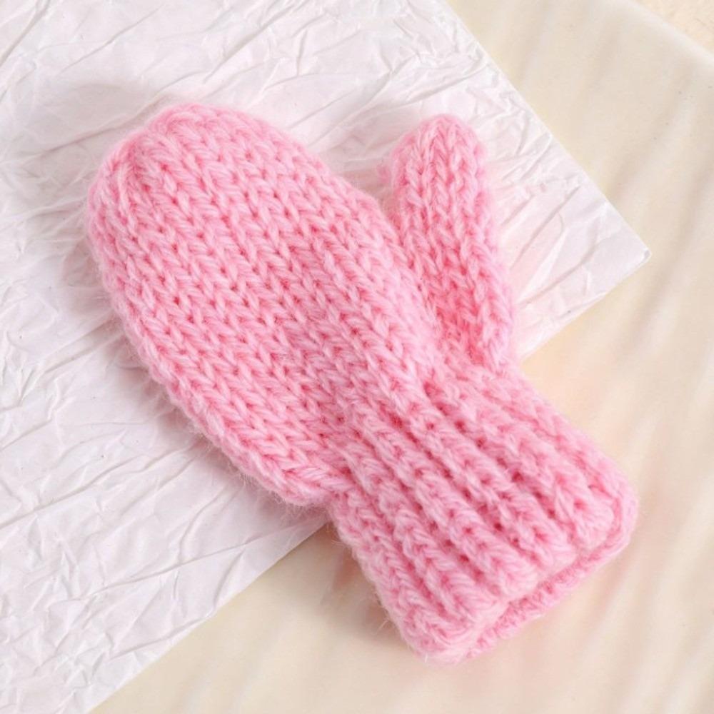 Mini Mini Knit Mittens Tiny Doll Accessories Accessories Tiny Yarn Gloves Craft