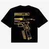 Men's T Shirts Y2K Shirt Harajuku Hip Hop In We Trust Graphic Print Round Neck Cotton Oversized TShirt Gothic Short Sleeve Tops